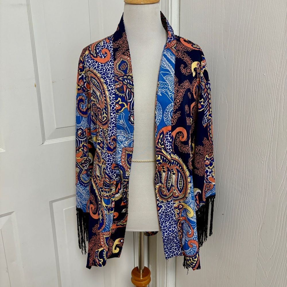 Fun & Flirt Fringe Kimono J2